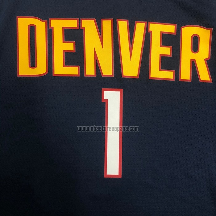Camiseta Denver Nuggets Michael Porter Jr. NO 1 Icon Azul